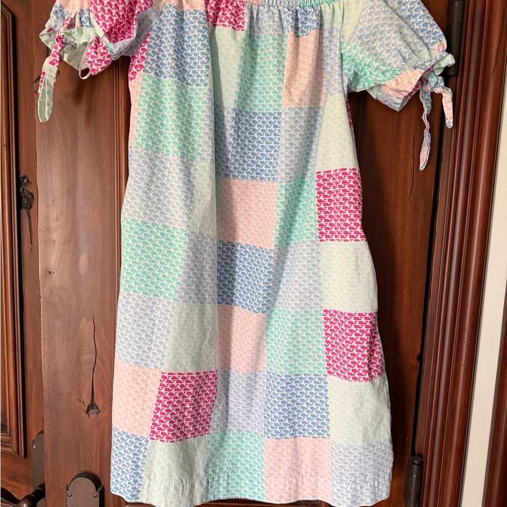Vineyard Vines Multicolor Patchwork Dress